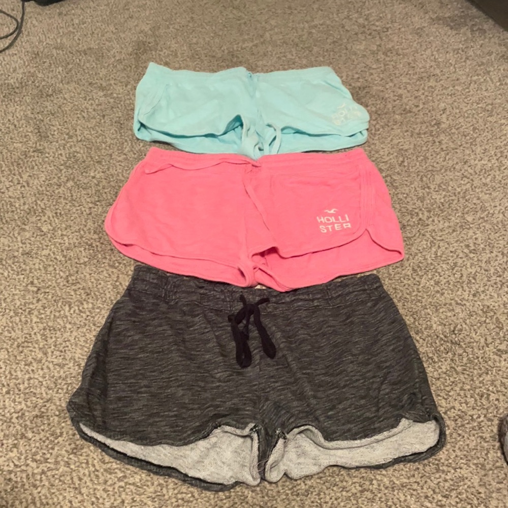 3 pairs of Hollister Shorts